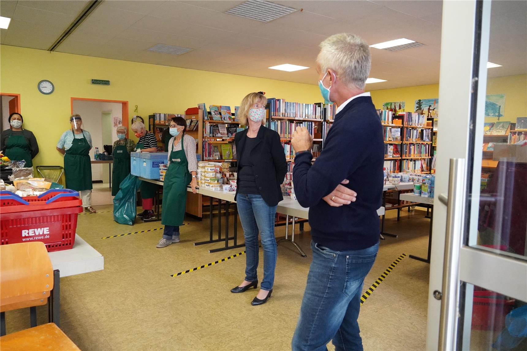 Doris Ahnen und Alexander Schweitzer zu Besuch beim